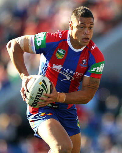 The 33-year-old veteran of 194 career NRL games was brought back to the Knights in 2010 by coach Wayne Bennett. But after a couple of sub-par seasons and a decline is his once-trademark speed, Tahu has been forced to move into the forwards and is languishing in reserve grade.