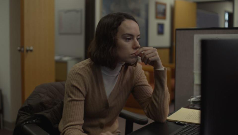 Daisy Ridley in Sometimes I Think About Dying