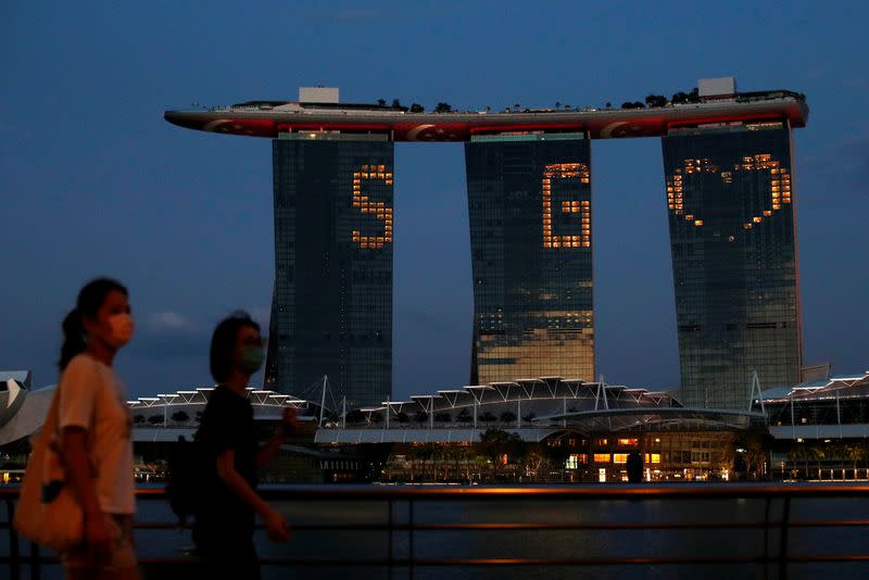 FILE PHOTO: Outbreak of the coronavirus disease (COVID-19) in Singapore