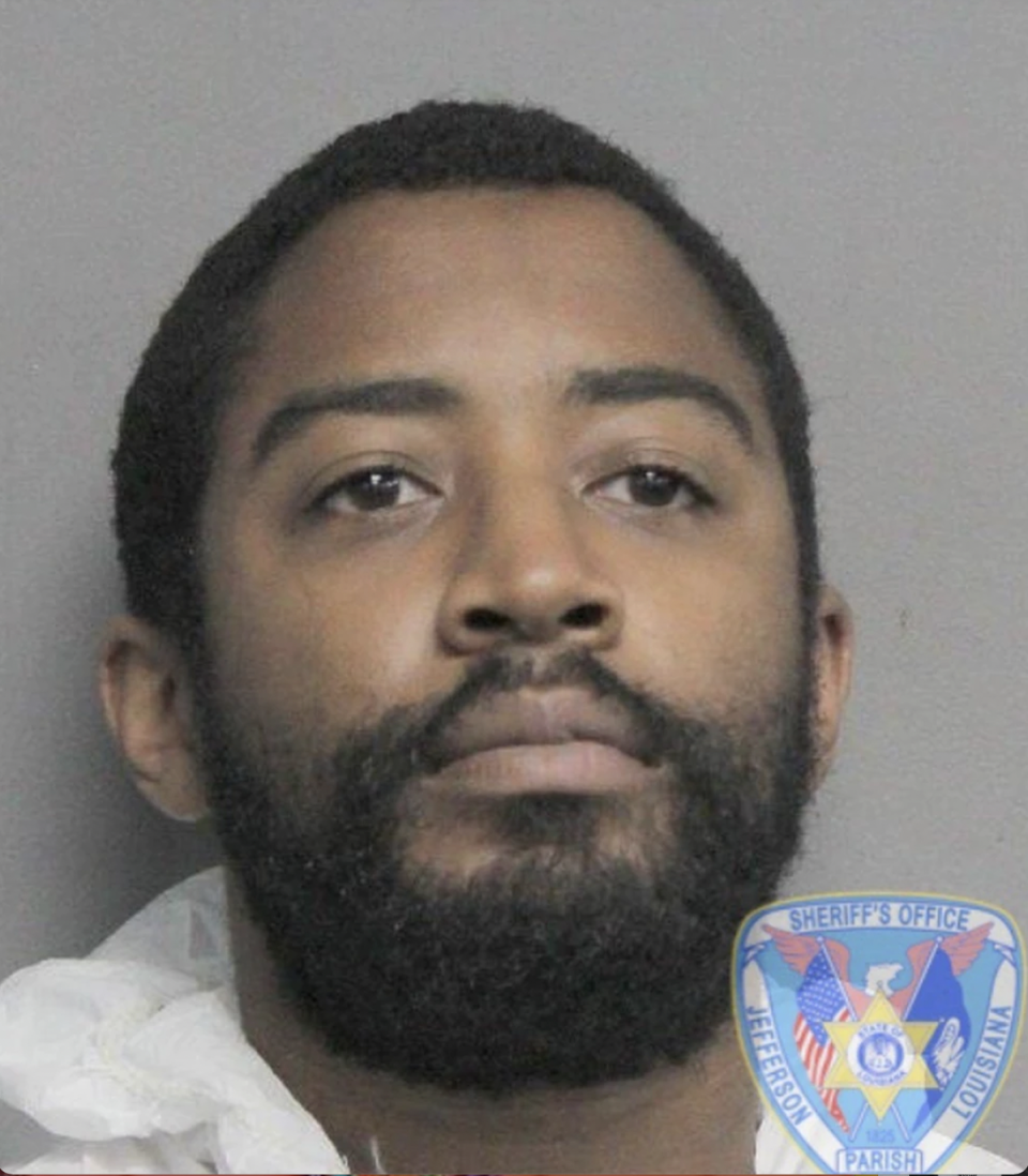 Brandon Jacobs, 29, has been charged with the murder of Uber driver Yolanda Dillion (Jefferson Parish Sheriff’s Office)