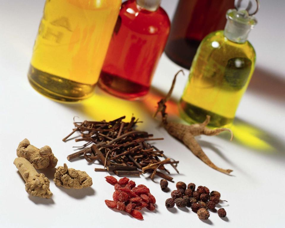 PHOTO: Chinese herbs and bottles of herbal medicine. (STOCK PHOTO/Getty Images)
