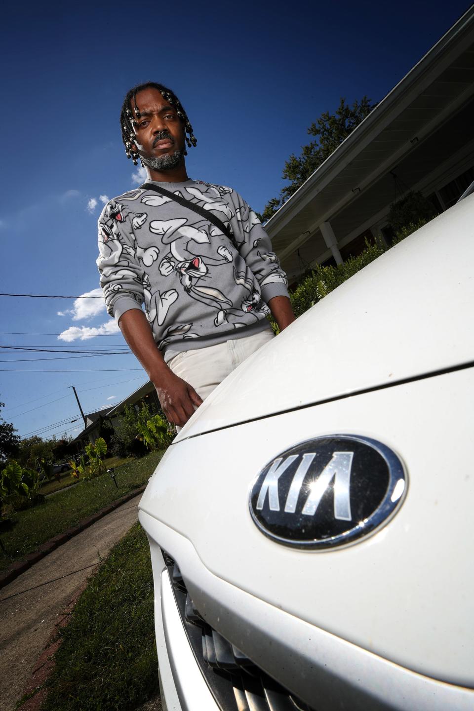 Yancy Davis had his 2020 Kia Forte stolen late September in Louisville. It was later recovered by police about a week later with damage to the interior where the thieves were able to start it without a key. October 10, 2023
