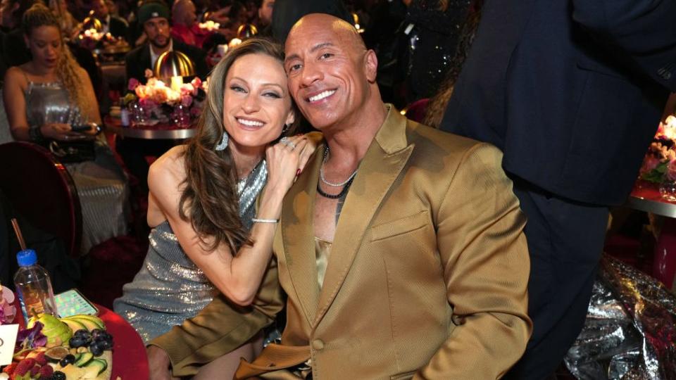 dwayne johnson and lauren hashian