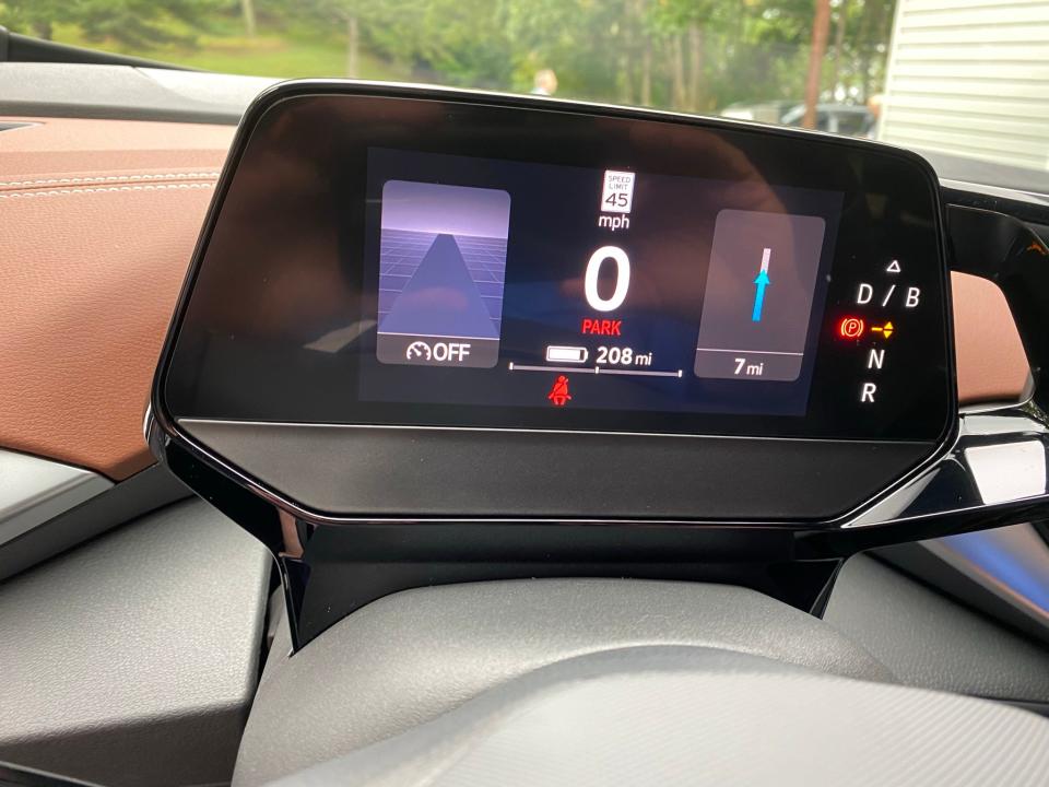 The 2021 Volkswagen ID4's controls are simple. In some cases, overly so.