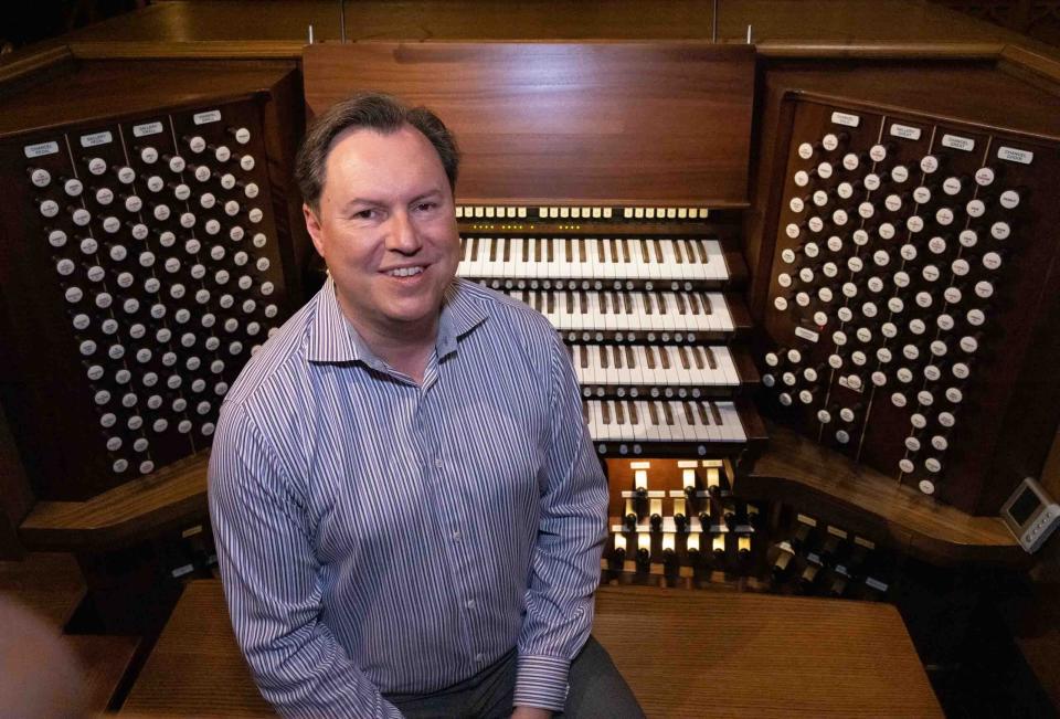 When Stuart Forster, associate for music and liturgy, organist and choirmaster, joined Bethesda's staff in 2020 he realized the organ’s electronic system was failing after suffering three lightning strikes over two years.