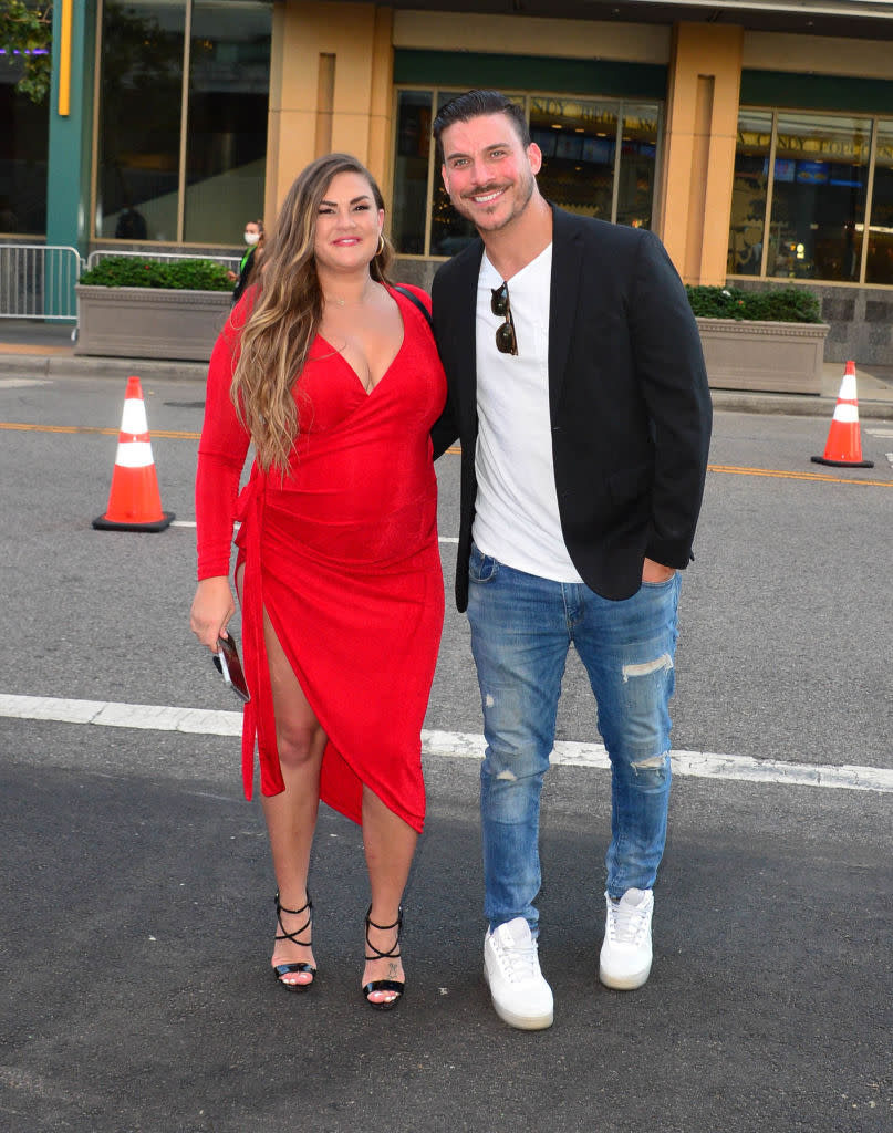  Brittany Cartwright and Jax Taylor attended the Hollywood premiere of 