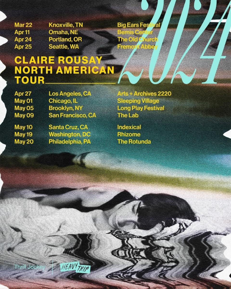 <h1 class="title">Claire Rousay: North American Tour 2024</h1>