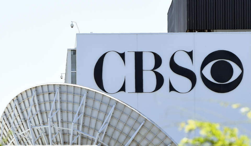 The exterior of CBS Television City studio is pictured, Friday, July 3, 2020, in Los Angeles. The CBS soap opera "The Bold and the Beautiful" resumes after production had been shut down for three months due to the outbreak of COVID-19. Executive producer Bradley Bell devised a detailed plan to create a safe working environment that includes social distancing, temperature checks, no craft service, required masks or shields and, the placement of mannequins to help ensure social distancing. (AP Photo/Chris Pizzello)