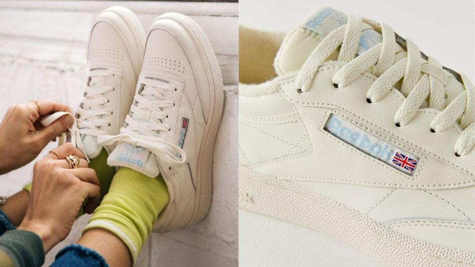 Majorly vintage vibes with these Reeboks.