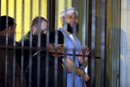 Convicted murderer Adnan Syed leaves the Baltimore City Circuit Courthouse in Baltimore, Maryland February 5, 2016. REUTERS/Carlos Barria