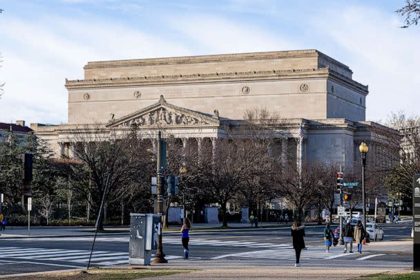 PHOTO: A view of the National Archives Research Center, Feb. 23, 2022, in Washington, D.C. (Roy Rochlin/Getty Images)