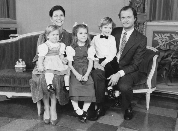 <p>One of Princess Madeleine's first formal appearances was in her family's Christmas portrait. The young royal was just a year and a half in this photo.<br></p>