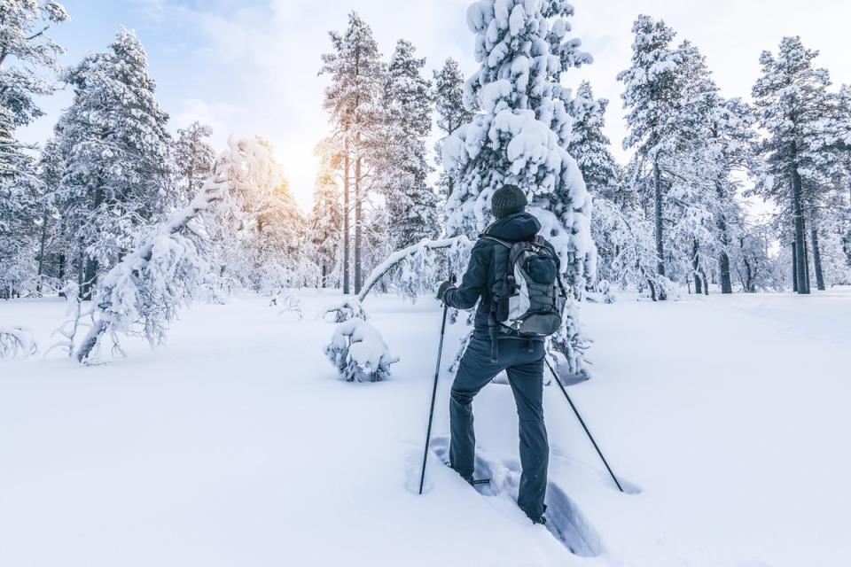 Slip on your snowshoes and go off-piste to Lapland’s secluded corners (Getty Images/iStockphoto)