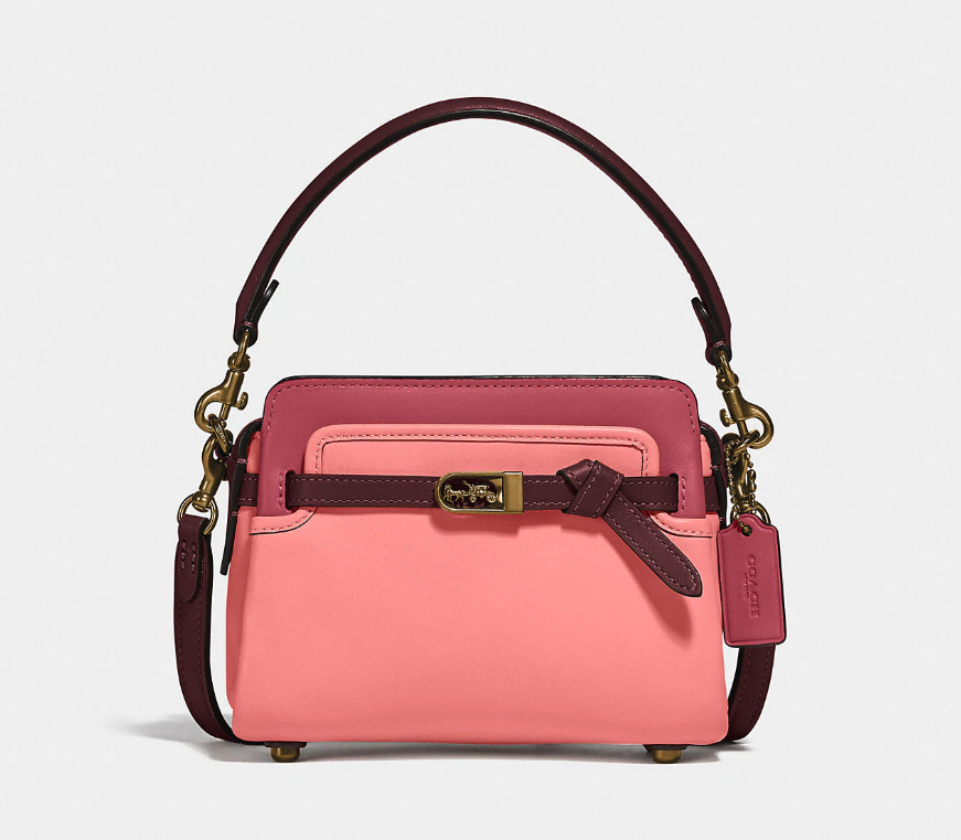 Tate 18 Crossbody In Colorblock. Image via Coach.