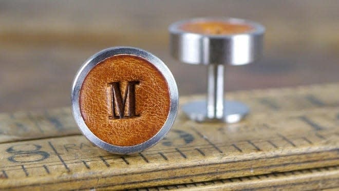 Best black-owned businesses: KingsleyLeather cufflinks