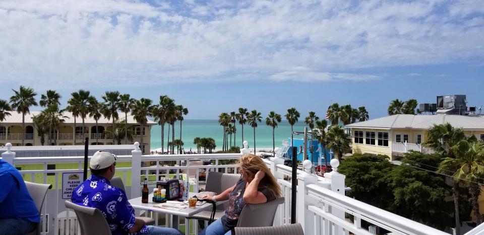 Daiquiri Deck restaurant and bar opened its Anna Maria Island location, on Bridge Street in the city of Bradenton Beach, in March 2020. This photo was taken March 8, 2020.