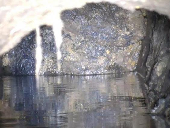 The northwest's biggest ever fatberg measuring 84 metres long and weighing 90 tonnes has been discovered in a sewer in Liverpool. (United Utilities)