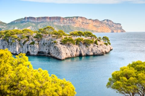 Provence's coast remains one of the most desirable in Europe - Credit: getty