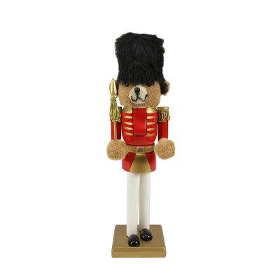 Bear Soldier Christmas Nutcracker