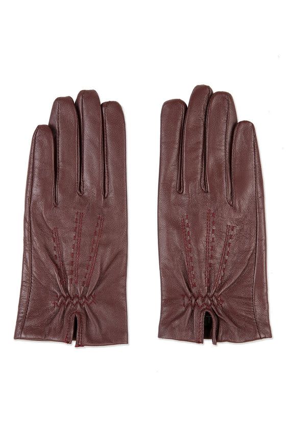 Core Stitch Leather Gloves
