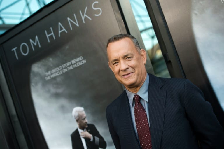 Actor Tom Hanks attends the screening of The Warner Bros. Pictures "Sully" in West Hollywood, California, on September 8, 2016