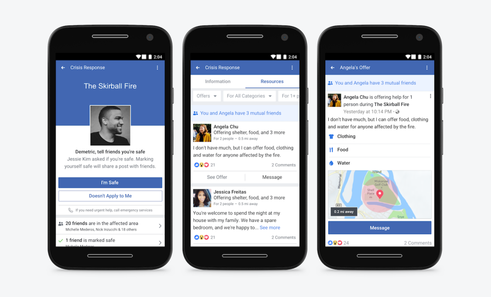 Facebook announced today that it's bringing its Community Help tool to