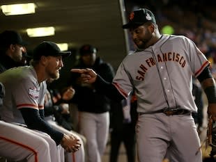 Pablo Sandoval, Hunter Pence Giants again