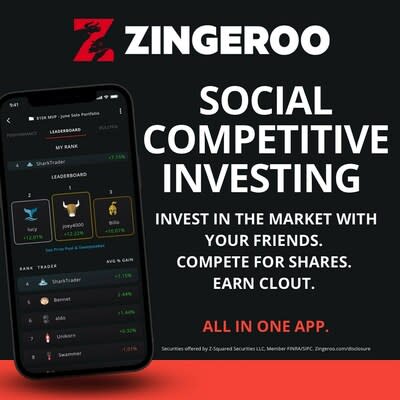 Zingeroo: "Social competitive investment"