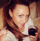 Celebrity Twitpics: Michelle Heaton is one busy lady at the moment as she prepares to take part in a new TV show, Big Reunion, which reunites some of our favourite nineties pop groups, including Liberty X. She tweeted this photo of herself enjoying a glass of wine at the end of a long day.