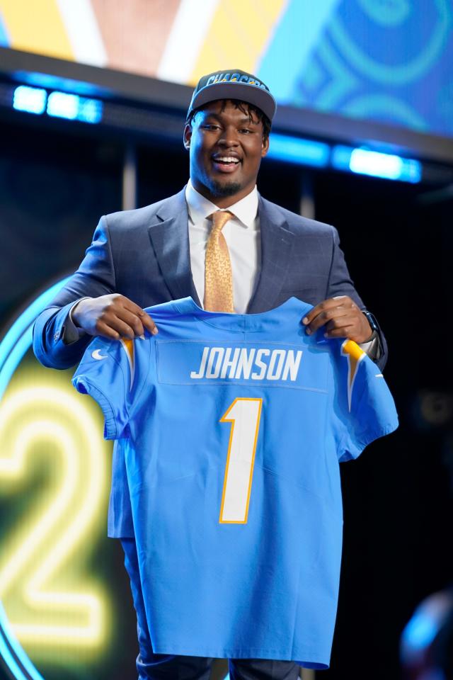 2022 NFL draft: Chargers pick JT Woods with No. 79 overall selection