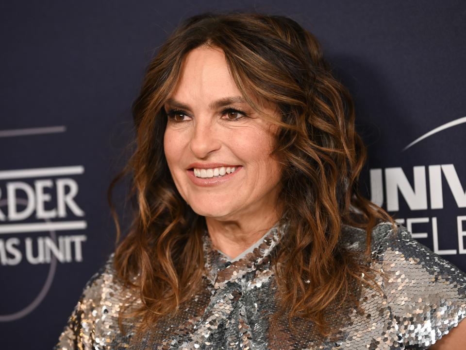 Mariska Hargitay attends the "Law & Order: SVU" 25th Anniversary Celebration in 2024.