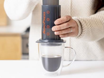 Aeropress XL Coffee Press – 3 in 1 brew method combines French Press,  Pourover, Espresso 