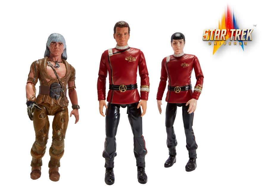 New 5-inch figures based on Star Trek II: The Wrath of Khan.