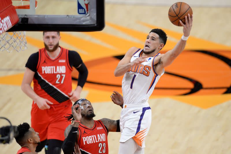 NBA: Portland Trail Blazers at Phoenix Suns