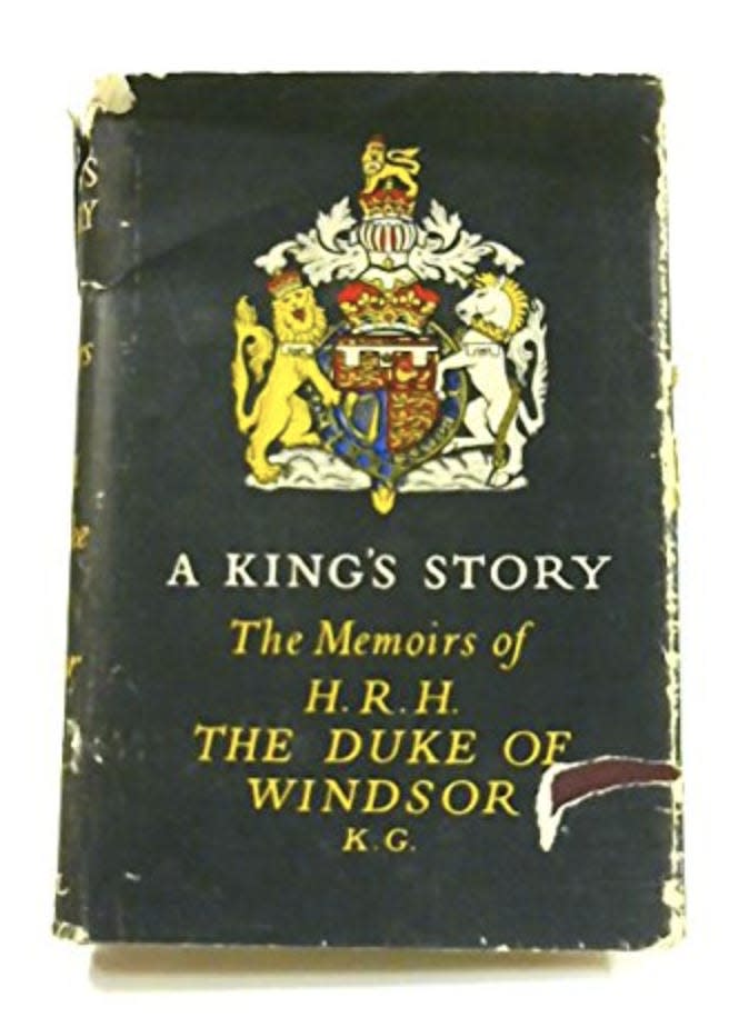 Prince Edward VIII's memoir "A King's Story"