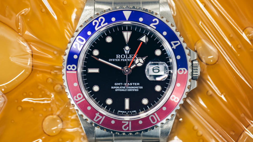 Rolex "Pepsi" GMT Master I Ref. 16700 at Phillips Perpetual