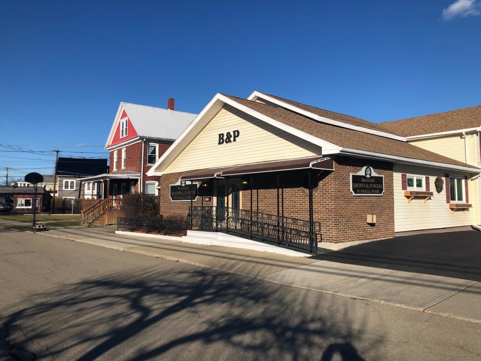 The Brown and Powers Funeral Home at 354 Canisteo St. in the City of Hornell. The business, with locations in Hornell, Canisteo and Angelica, has been acquired by Milestone Funeral Services.