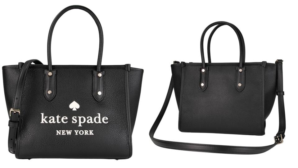 精品包包推薦7：KATE SPADE 手提斜背托特包！Kate Spade這款優雅手提托特包，經典造型與現代感十足得圖案融合成品牌的核心價值