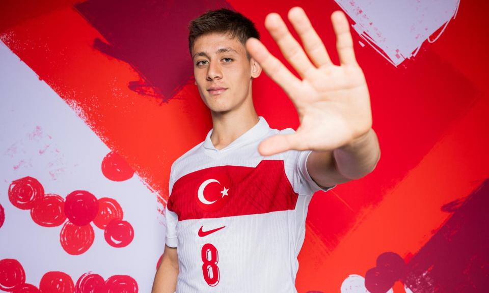 <span>Turkey’s <a class="link " href="https://sports.yahoo.com/soccer/players/3901372/" data-i13n="sec:content-canvas;subsec:anchor_text;elm:context_link" data-ylk="slk:Arda Guler;sec:content-canvas;subsec:anchor_text;elm:context_link;itc:0">Arda Guler</a> struggled with injuries throughout last season but has found form and fitness going into Euro 2024.</span><span>Photograph: Manuel Eletto/Uefa/Getty Images</span>