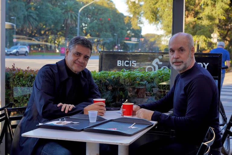 Jorge Macri y Horacio Rodríguez Larreta