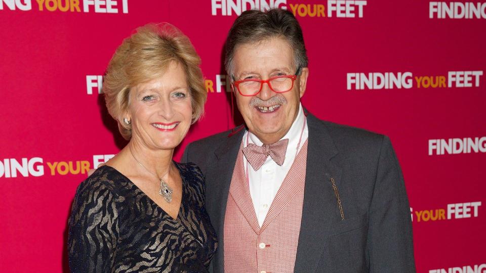 Helen Wonnacott and Tim Wonnacott at 'Finding Your Feet' special screening, The Mayfair Hotel, London, UK - 11 Dec 2017