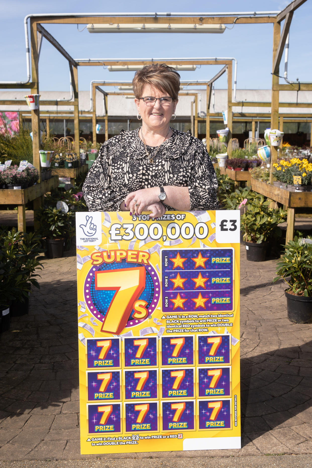 Walsh is sharing her winnings with her sons. (Steve Pope Fotowales/PA Real Life)(Steve Pope Fotowales/PA Real Life)