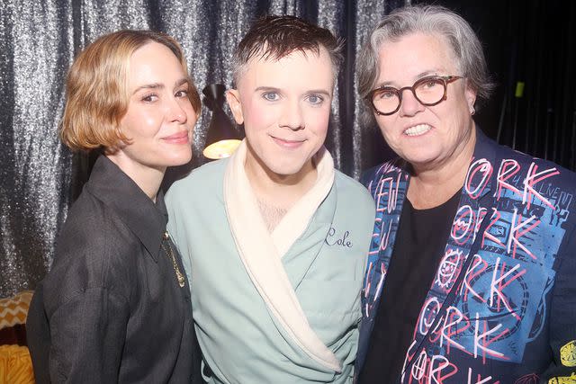 <p>Bruce Glikas/WireImage</p> Sarah Paulson, Cole Escola and Rosie O'Donnell