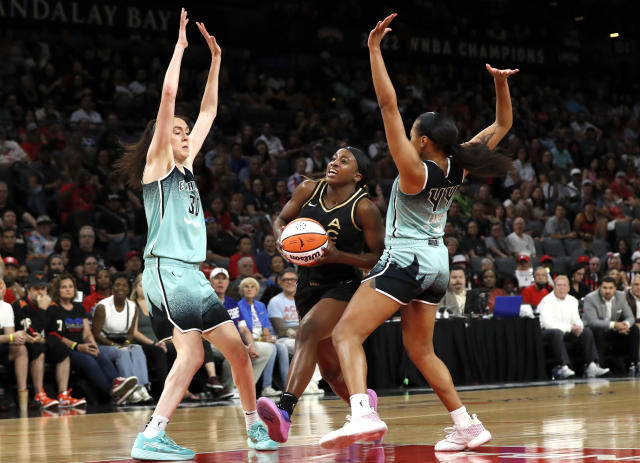 Chelsea Gray's triple-double leads the Aces, who end the Liberty's