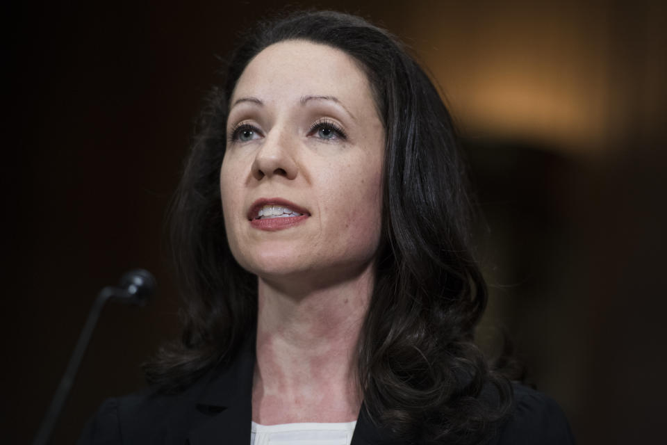 Allison Jones Rushing, who said there were "moral and practical reasons" for banning same-sex marriage, is only 37. She's going to be on the federal bench for a long, long time. (Photo: Tom Williams via Getty Images)