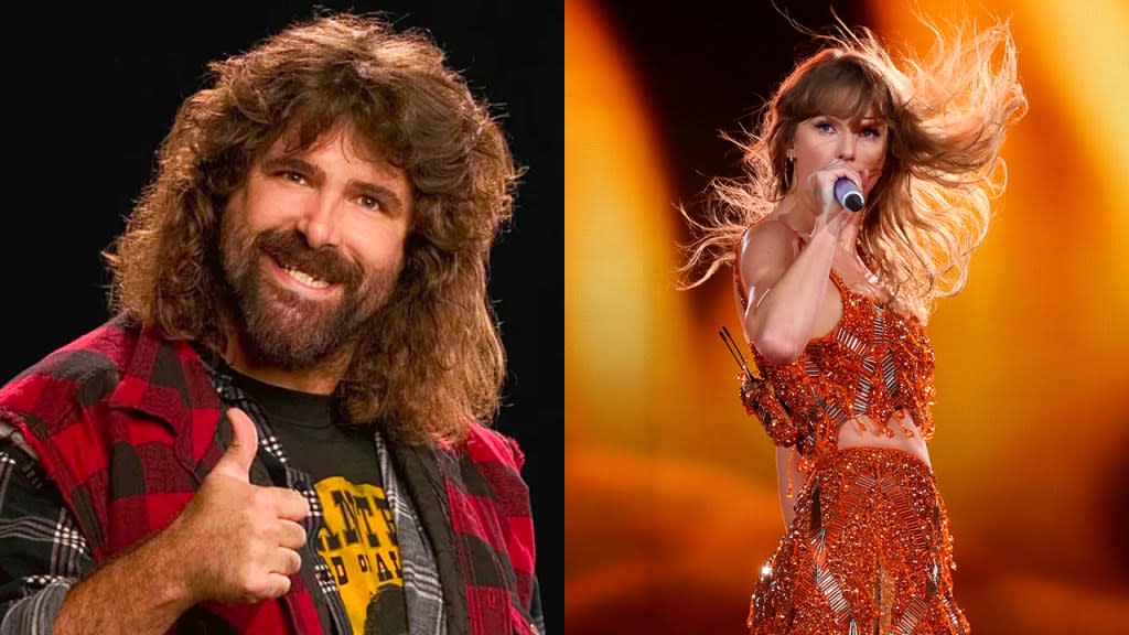 Taylor Swift Mick Foley