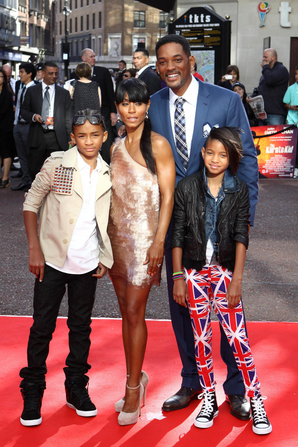 Jaden, Jada, Will, and Willow Smith