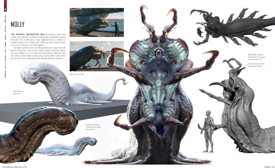 a variety of aliens in a book