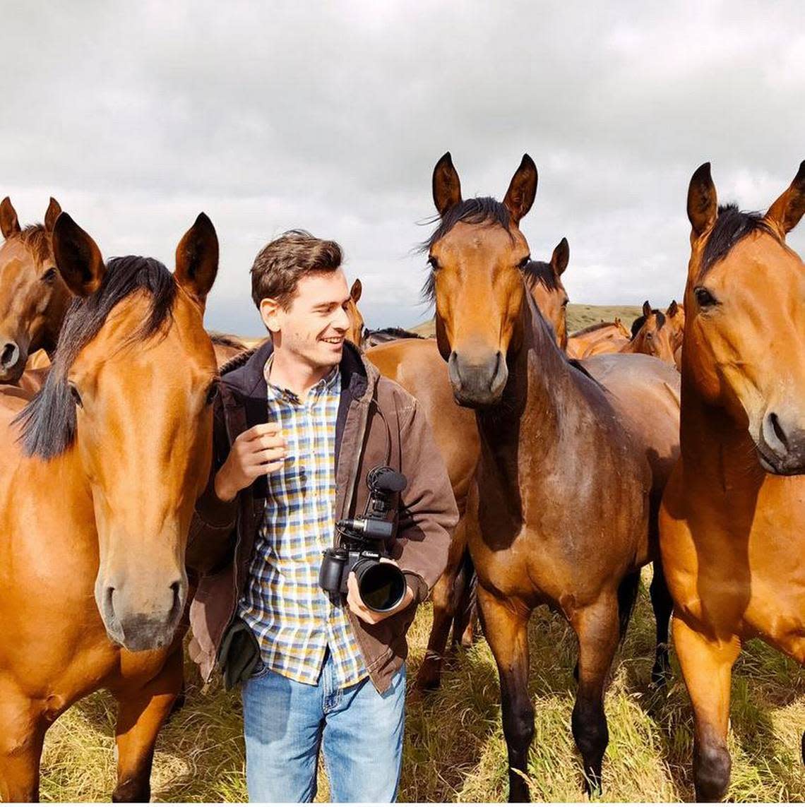 Alex Walker, the cinematographer of ‘Cowboys Without Borders.’