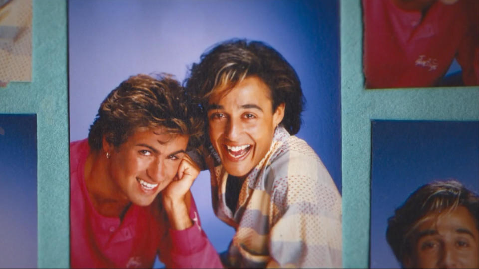 George Michael and Andrew Ridgeley in Netflix documentary Wham! (Netflix)